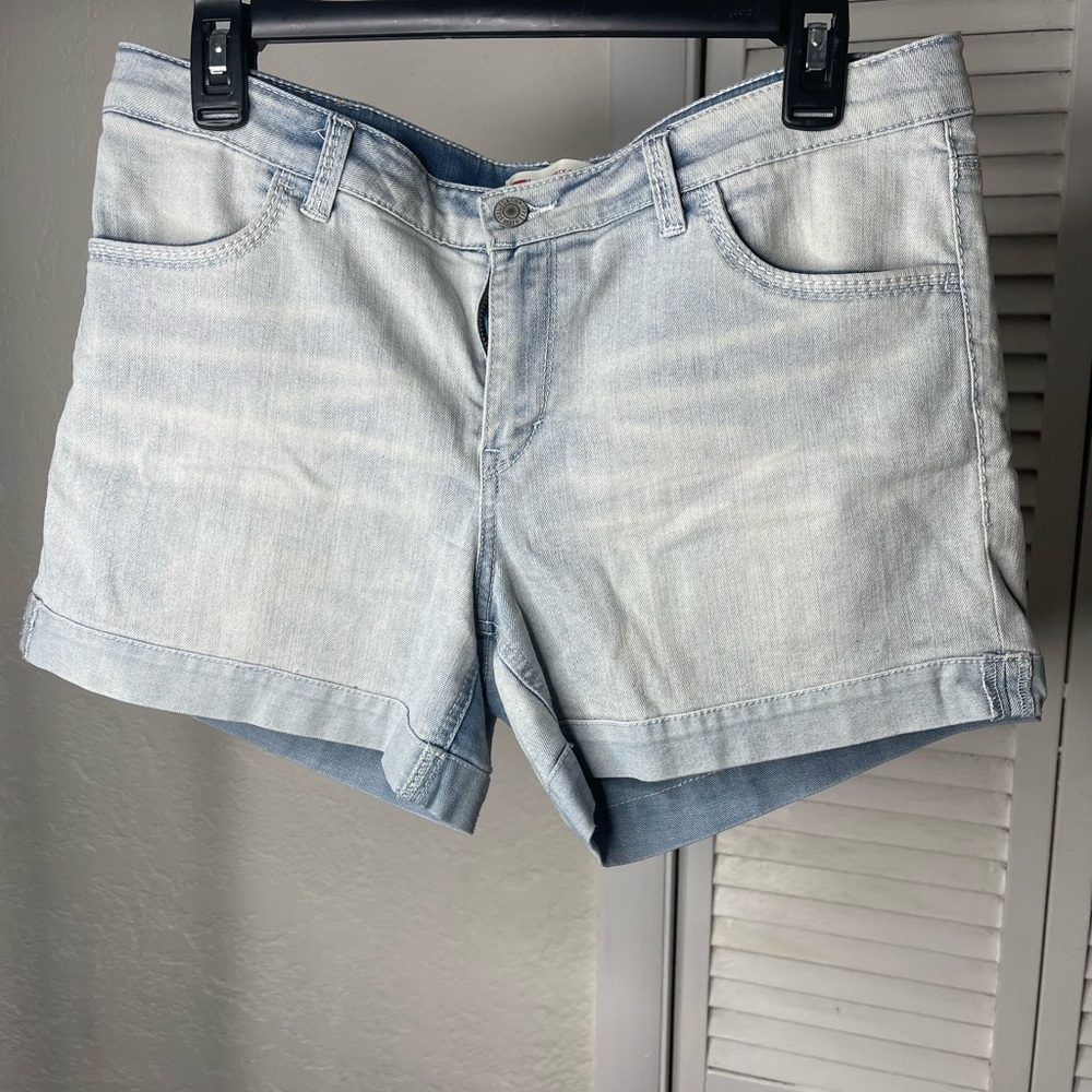 Levi's Blue Jean Shorts Casual Relaxed Style